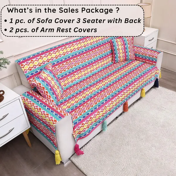 Fashion_Throw_Sofa_Cover_3_Seater_|_Chenille_Printed_Couch_Cover_with_Arm_Covers_&_Tassels_Design_|_Anti-Slip_Washable_Sofa_Protector_for_Living_Room_Furniture_(Multicolor,_3_Seater_(Full)_62"_x_70")