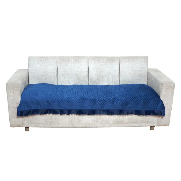 Navy_Blue_3_Seater_Quilted_Velvet_Sofa_Cover_With_Frill_Washable_Durable_Protector_Mat_Enhancing_Living_Room_For_Sofa_Heritage_Weave_Collection