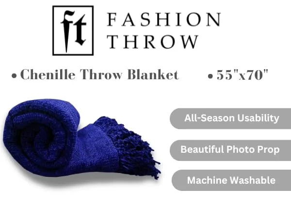 Navy_Blue_Sofa_Throws_Soft_Chenille_Throw_Blanket