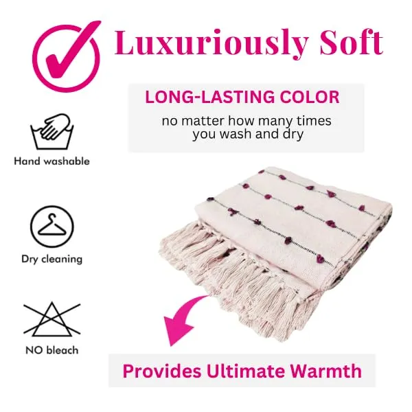 Beige_&_Pink_Pure_Cotton_Hand-Knitted_Sofa_Throw_Soft_And_Cozy_Decorative_Throw_52X72_Inches_/_130X180_Cms_Super_Soft_And_Breathable