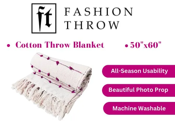 Beige_&_Pink_Pure_Cotton_Hand-Knitted_Sofa_Throw_Soft_And_Cozy_Decorative_Throw_52X72_Inches_/_130X180_Cms_Super_Soft_And_Breathable