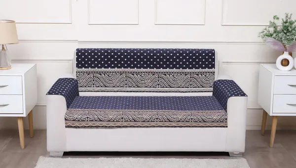 Fashion_Throw_Premium_Chenille_Sofa_Protector_2_Loveseat_Seater,_Polka_Dot_Pattern_with_Geometric_Border_Design,_Sofa_Slipcovers_for_Couch_for_Living_Room_Wooden_Sofa_Purple,_2+Arms