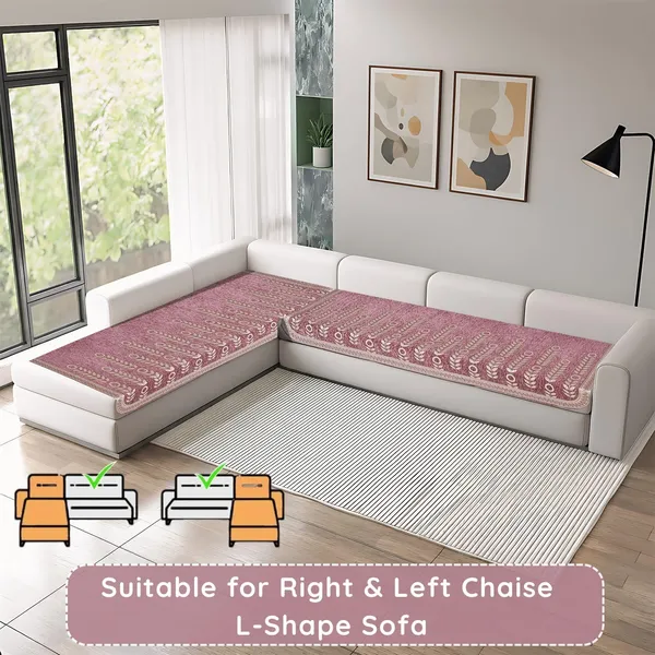 Fashion_Throw_'Urban_Leaf_Series'_Velvet_L_Shape_Sofa_Cover_6_Seater_with_Corner_(3+3),_Furniture_Protector_for_Pets,_Kids,_Sofa_Slipcover_for_Living_Room_(Rose_Pink,_L_Shape_(3+3))