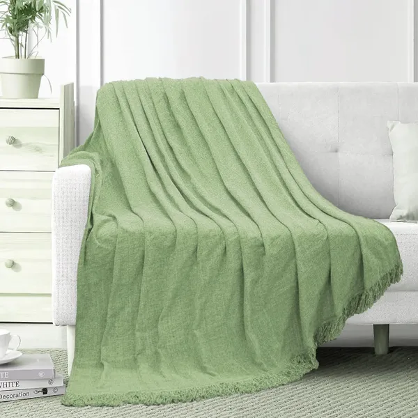 Sage_Green_Throw_Blanket_Soft_Cozy_Chenille_Throw_Blanket_With_Fringe_Tassel_For_Couch_Sofa_Chair_Bed_Living_Room_Gift