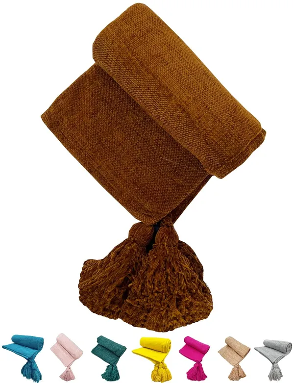 Brown_Blanket_Soft_Chenille_Sofa_Throws_For_3_Seater