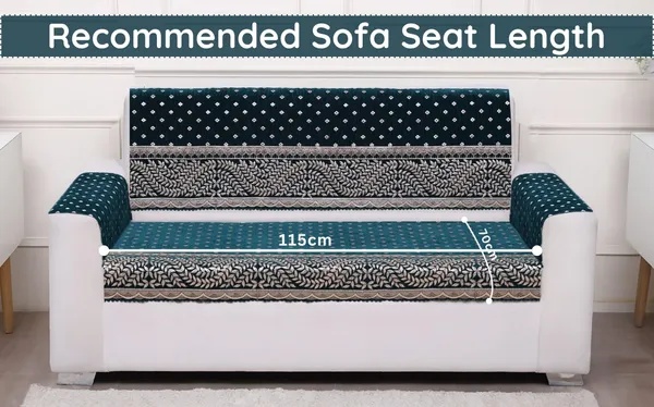 Fashion_Throw_Premium_Chenille_Sofa_Protector_2_Loveseat_Seater,_Polka_Dot_Pattern_with_Geometric_Border_Design,_Sofa_Slipcovers_for_Couch_for_Living_Room_Wooden_Sofa_Teal,_2+Arms