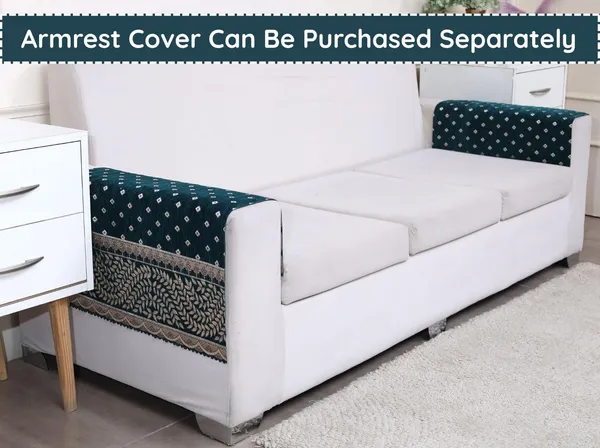 Fashion_Throw_Premium_Chenille_Sofa_Protector_2_Loveseat_Seater,_Polka_Dot_Pattern_with_Geometric_Border_Design,_Sofa_Slipcovers_for_Couch_for_Living_Room_Wooden_Sofa_Teal,_2+Arms