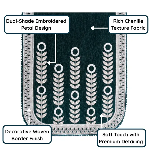 Fashion_Throw_'Urban_Leaf_Series'_Velvet_Sofa_Arm_Rest_Cover_Set_of_2_(1_Pair)_|_Premium_Chenille_Embroidered_Sofa_Hand_Rest_Cover_(Teal,_Arm_Rest_Covers)