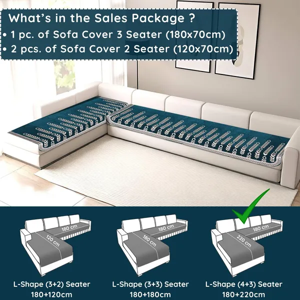 Fashion_Throw_'Urban_Leaf_Series'_Velvet_7_Seater_Sofa_Cover_L_Shape_Set_(3+2+2),_Furniture_Protector_for_Pets,_Kids,_Sofa_Slipcover_for_Living_Room_(Teal,_L_Shape_(4+3))