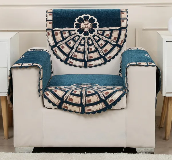 Teal_Sofa_Cover_L_Shape_6_Seats_Chenille_Anti-Slip_Protector_For_Living_Room_Slipcovers
