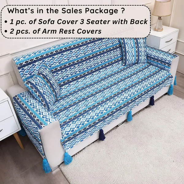 Fashion_Throw_Sofa_Cover_3_Seater_|_Chenille_Printed_Couch_Cover_with_Arm_Covers_&_Tassels_Design_|_Anti-Slip_Washable_Sofa_Protector_for_Living_Room_Furniture_(Turquoise,_3_Seater_(Full)_62"_x_70")