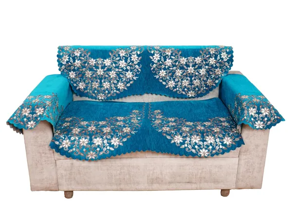 Turquoise_Elegant_Chenille_Sofa_Cover_For_2_Seater_Washable_Durable_Anti-Slip_Furniture_Protector