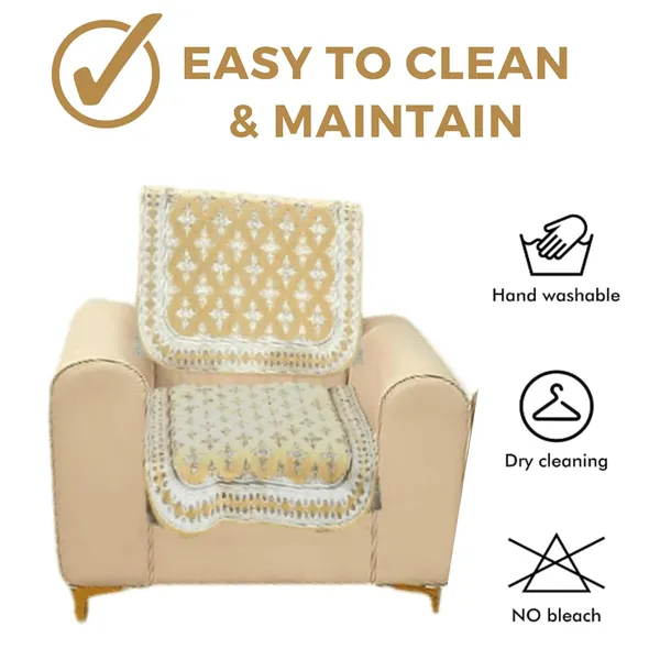 Yellow_Elegant_Chenille_Sofa_Cover_For_1_Seater_Washable_Durable_Anti-Slip_Furniture_Protector