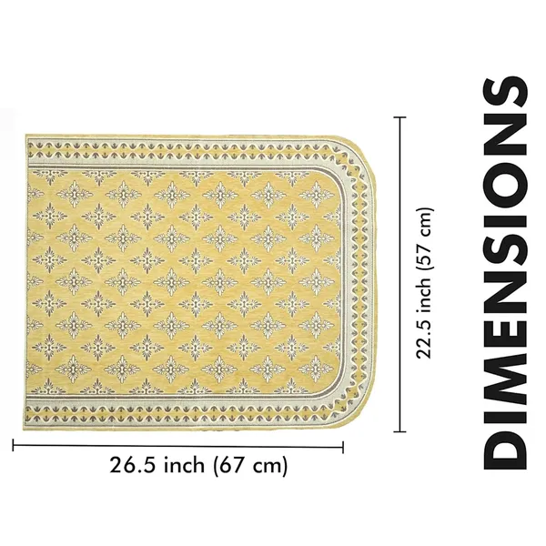 Yellow_Elegant_Chenille_Sofa_Cover_For_1_Seater_Washable_Durable_Anti-Slip_Furniture_Protector