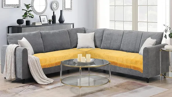 Yellow_3_Seater_Quilted_Velvet_Sofa_Cover_With_Frill_Washable_Durable_Protector_Mat_Enhancing_Living_Room_For_Sofa_Heritage_Weave_Collection