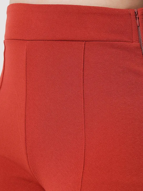 Red_Viscose_Rayon_Trousers_For_Women