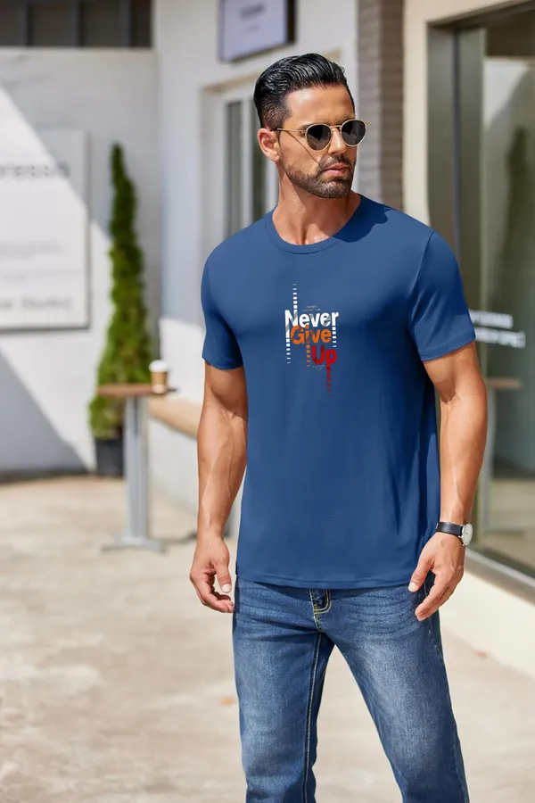 Blue_Regular_Fit_Pure_Cotton_T-Shirt_For_Men