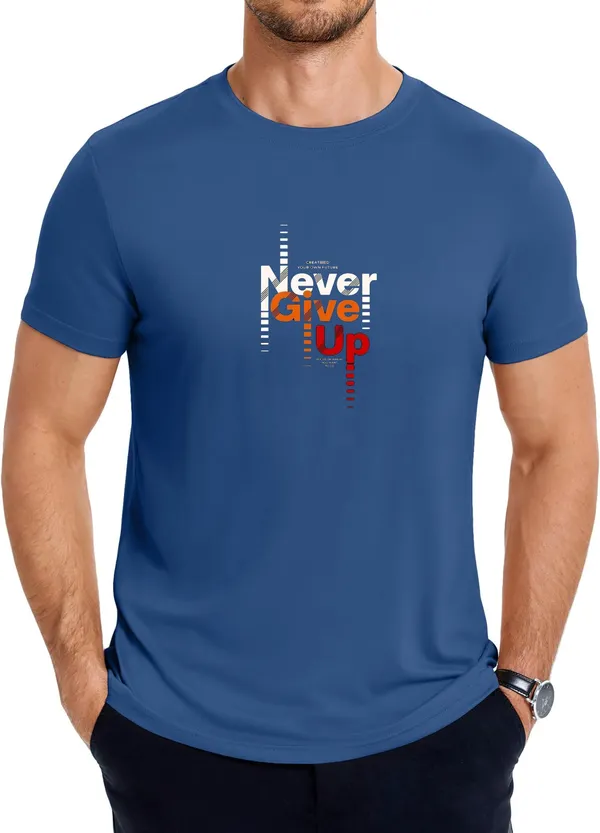 Blue_Regular_Fit_Pure_Cotton_T-Shirt_For_Men