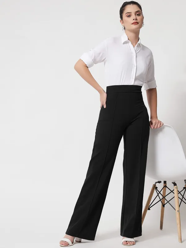 Black_Viscose_Rayon_Trousers_For_Women