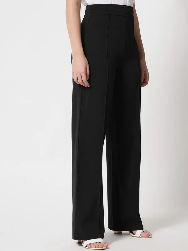 Black_Viscose_Rayon_Trousers_For_Women
