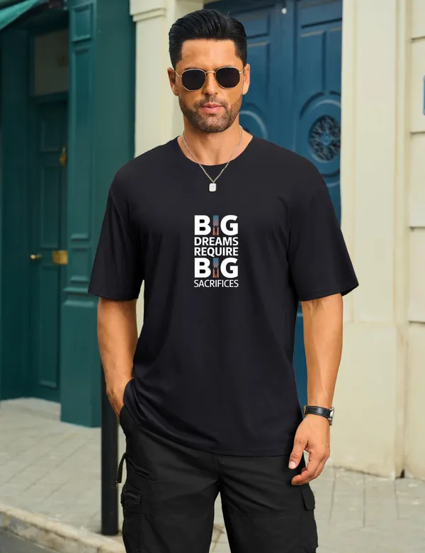 Black_Regular_Fit_Pure_Cotton_T-Shirt_For_Men