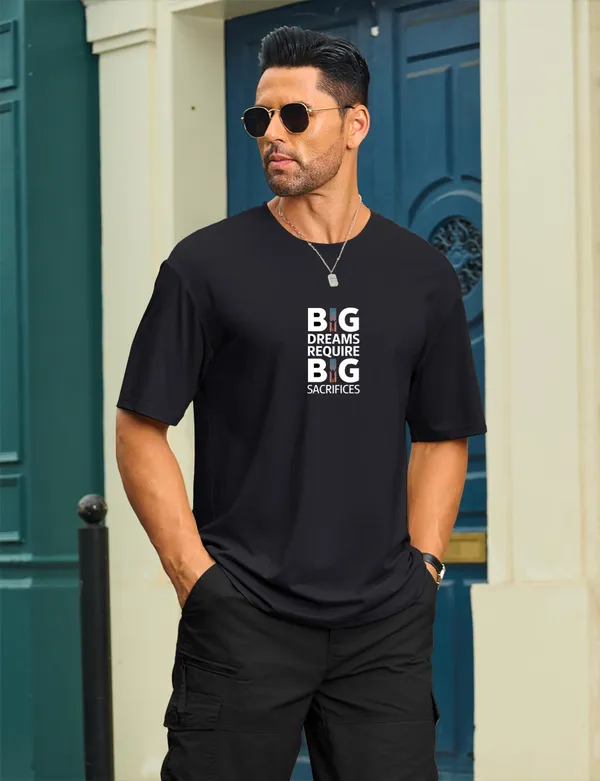 Black_Regular_Fit_Pure_Cotton_T-Shirt_For_Men