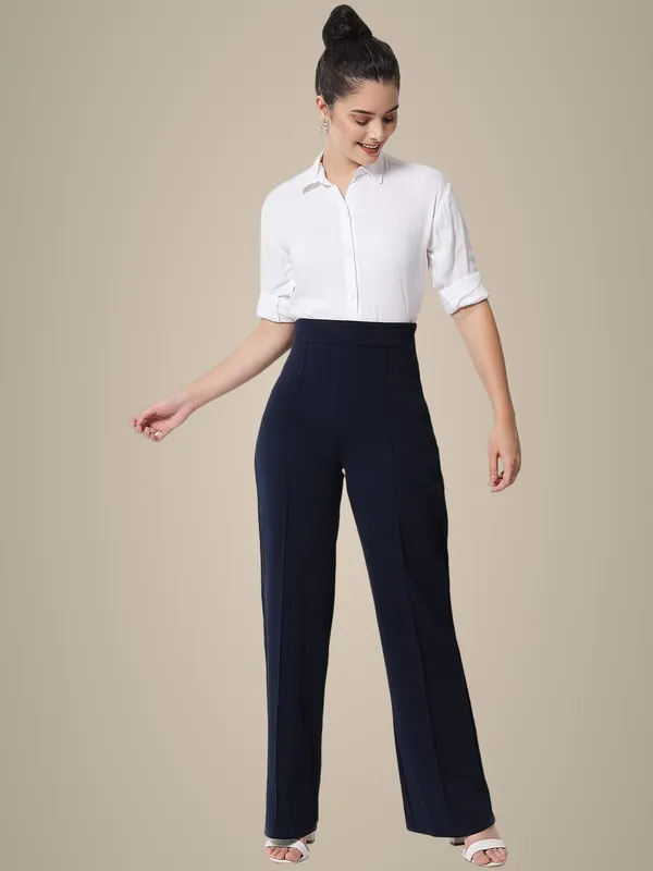 Navy_Viscose_Rayon_Trousers_For_Women