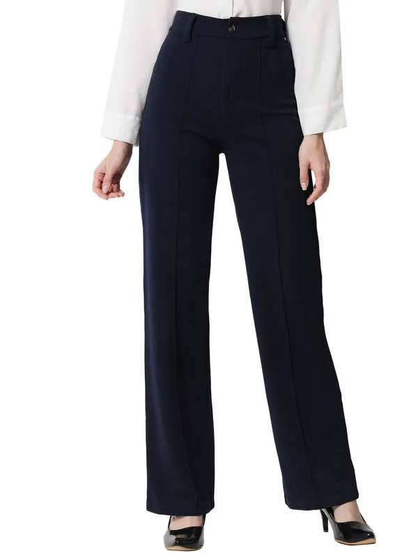 Navy_Viscose_Rayon_Trousers_For_Women