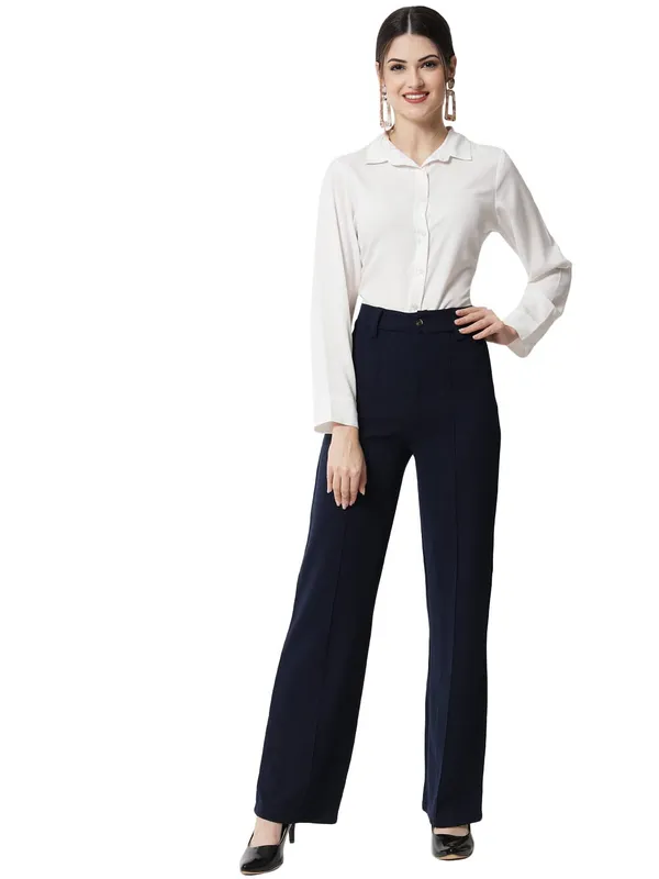 Navy_Viscose_Rayon_Trousers_For_Women