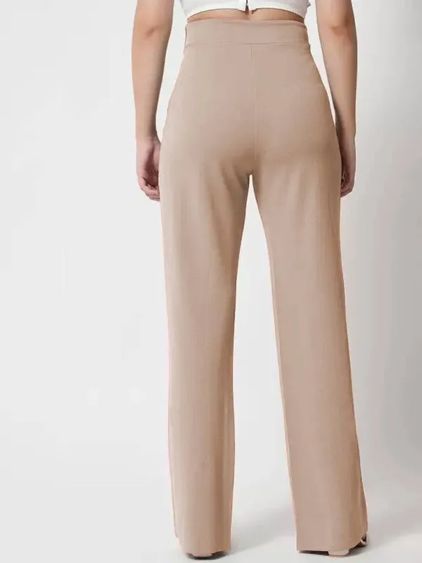 Beige_Viscose_Rayon_Trousers_For_Women