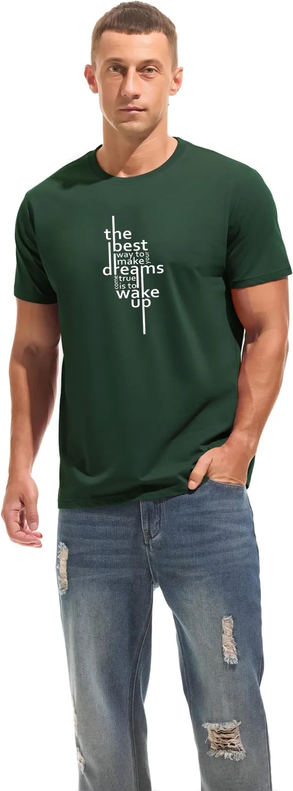 Green_Regular_Fit_Pure_Cotton_T-Shirt_For_Men