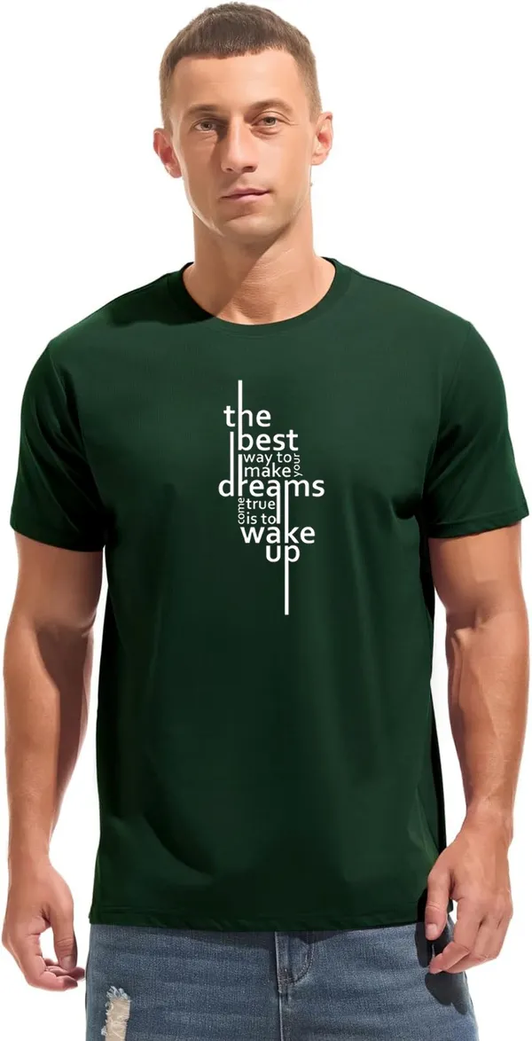 Green_Regular_Fit_Pure_Cotton_T-Shirt_For_Men