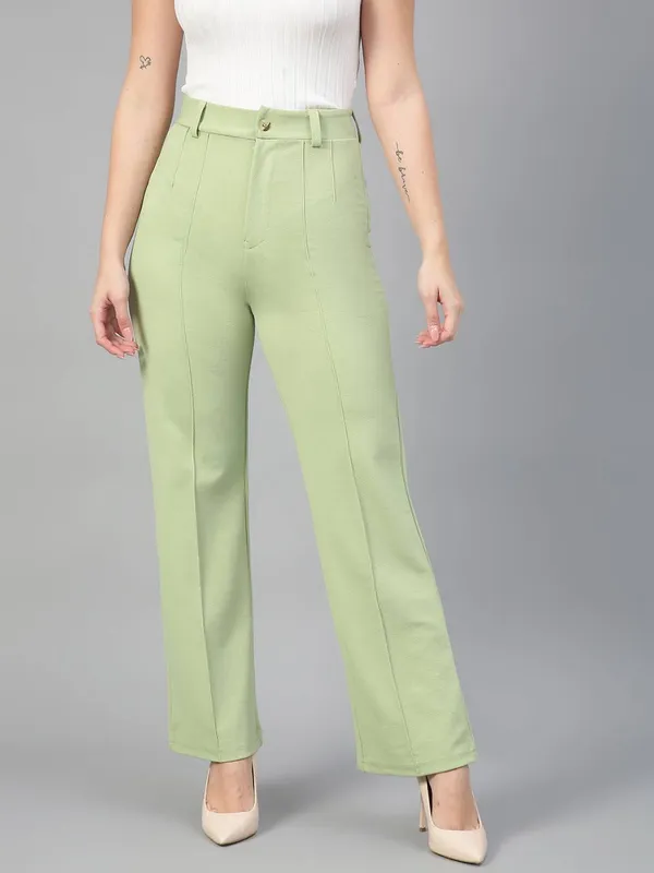 Seafoam_Green_Viscose_Rayon_Trousers_For_Women