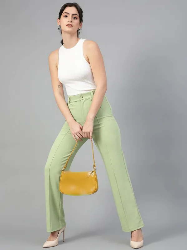 Seafoam_Green_Viscose_Rayon_Trousers_For_Women