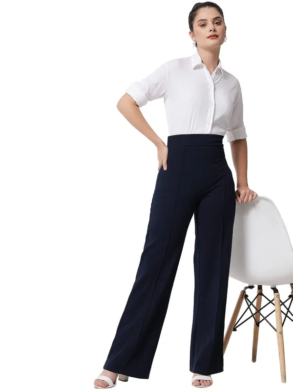 Navy_Viscose_Rayon_Trousers_For_Women