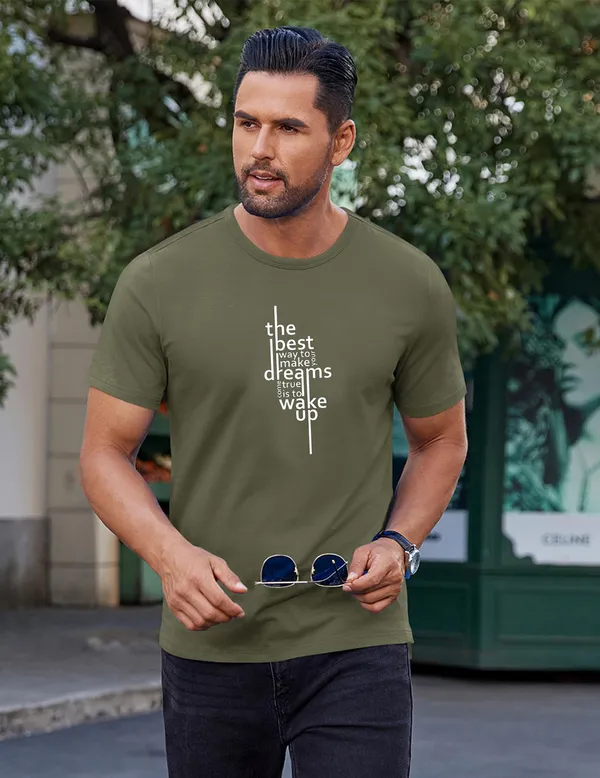 Mehndi_Regular_Fit_Pure_Cotton_T-Shirt_For_Men