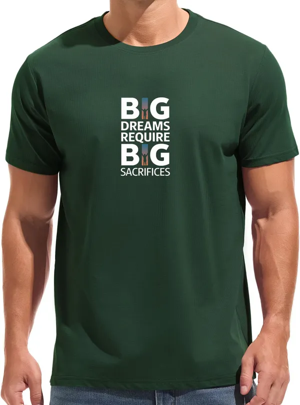 Green_Regular_Fit_Pure_Cotton_T-Shirt_For_Men