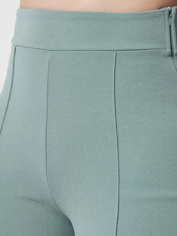 Teal_Viscose_Rayon_Trousers_For_Women