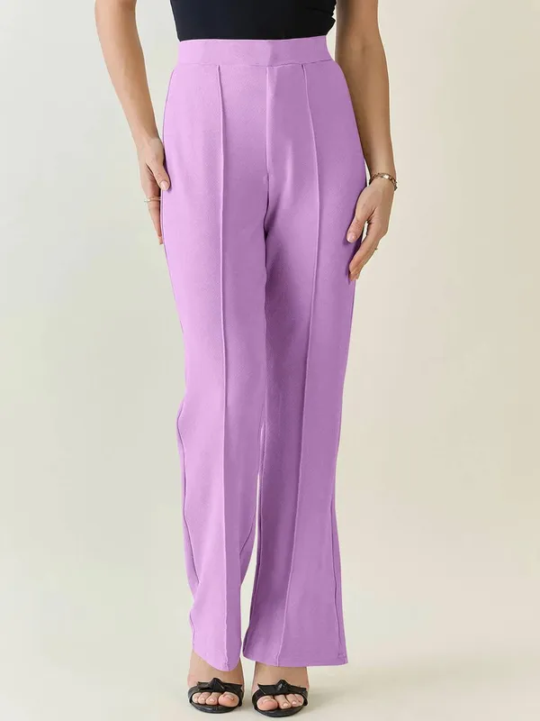 Lavender_Viscose_Rayon_Trousers_For_Women