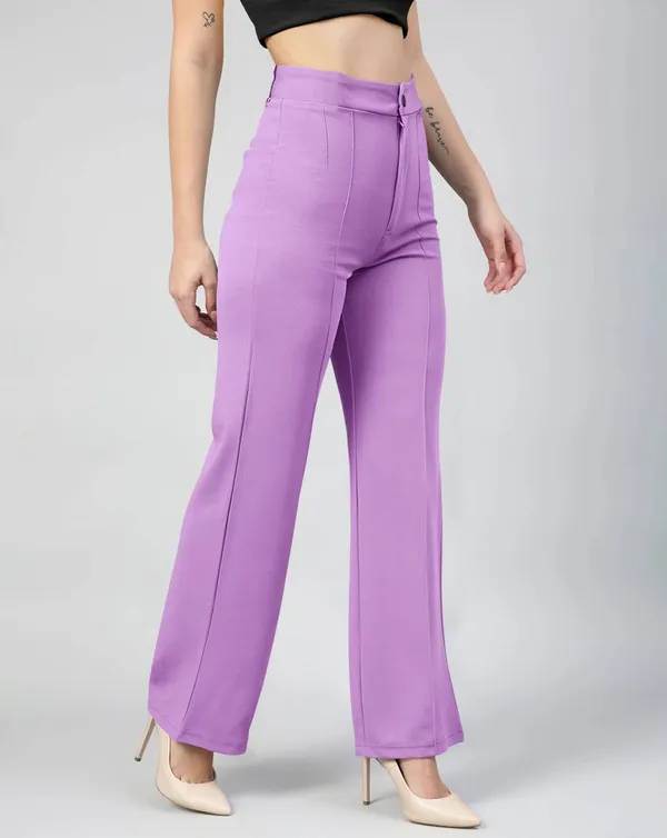 Lavender_Viscose_Rayon_Trousers_For_Women