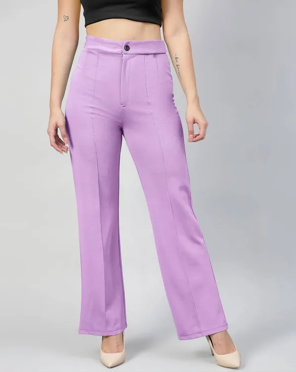 Lavender_Viscose_Rayon_Trousers_For_Women