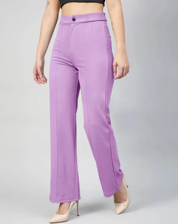 Lavender_Viscose_Rayon_Trousers_For_Women