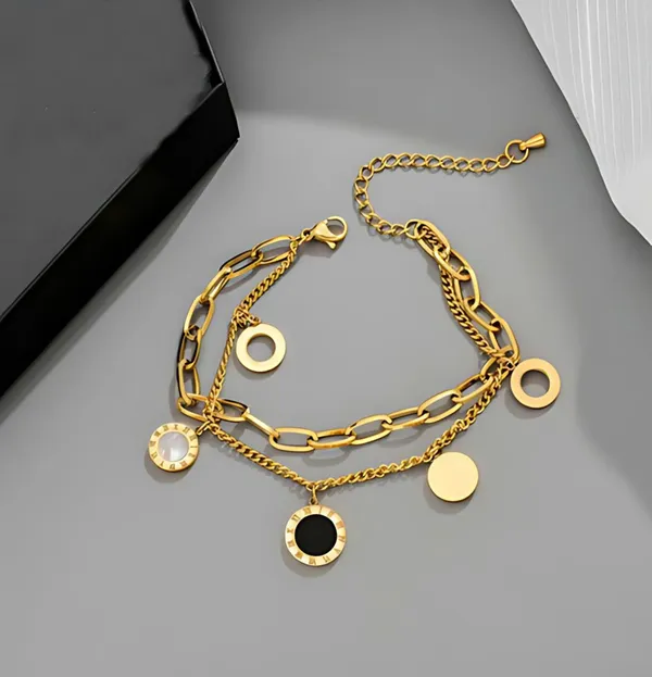 Black_And_White__Bay-Roman_Numeral_Double_Layer_Bracelet