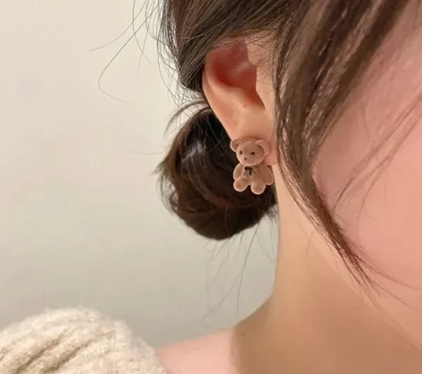Pack_Of_2_Adorable_Teddy_Bear_Stud_Earrings