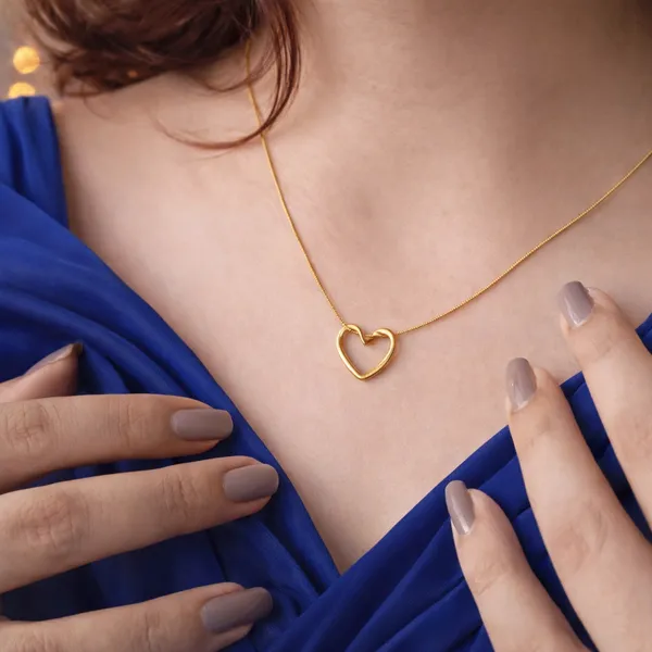 Minimal_Heart_Hollow_Jewelry_Set