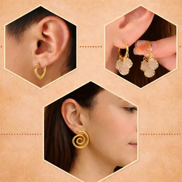 Gold_Plated_Earrings_Combo_of_3_for_Women