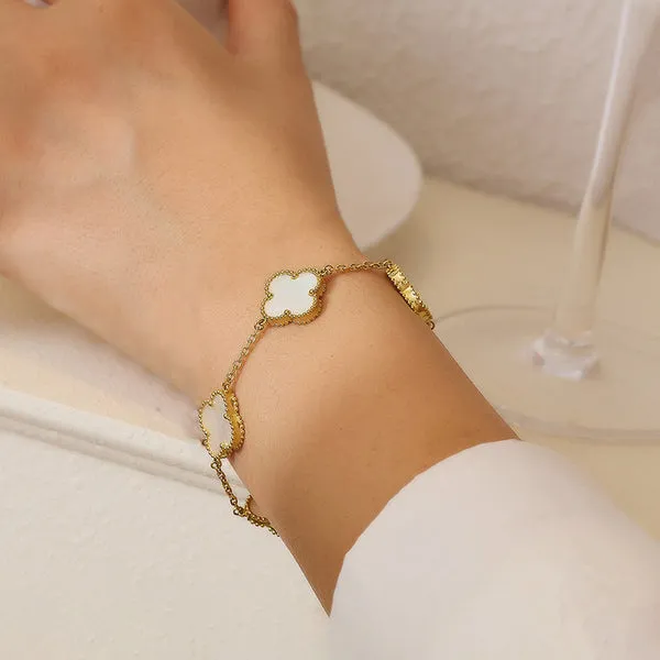 White_Clover_Anti-Tarnish_Bracelet