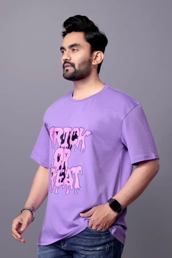 Lavender_Stylish_Cotton_With_Prints_Elegant_Design_Perfect_Blend_Of_Comfort_Versatility_And_Timeless_Style_Oversize_T-Shirt_For_Men