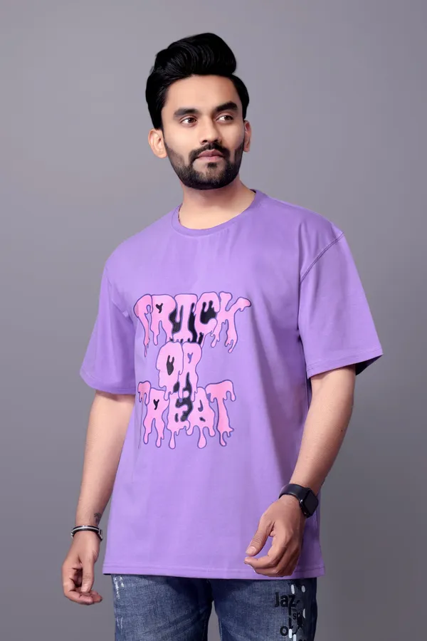 Lavender_Stylish_Cotton_With_Prints_Elegant_Design_Perfect_Blend_Of_Comfort_Versatility_And_Timeless_Style_Oversize_T-Shirt_For_Men