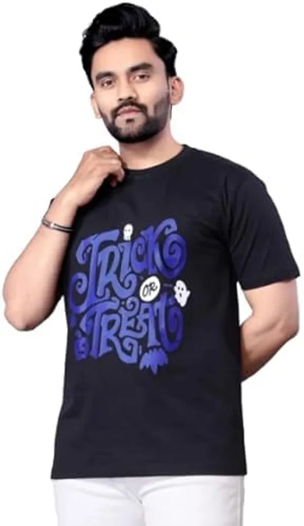 Black_Stylish_Soft_Cotton_Fabric,_Vibrant_Designs,_Perfect_Casual_Wear_And_Everyday_Comfort_Regular_Fit_T-Shirt_For_Men